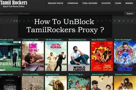 tamilrockers proxy|TamilRockers Proxy: Latest Unblock Sites List and Alternatives